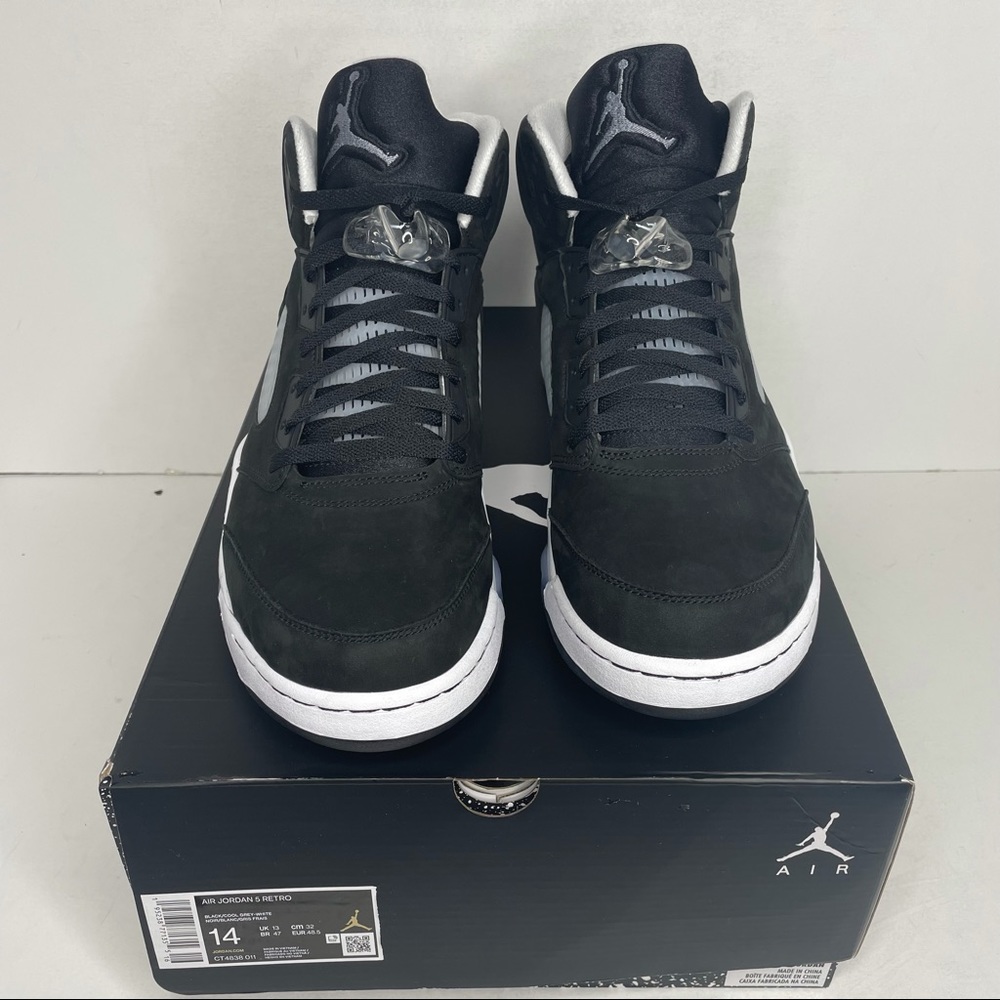 Nike Air Jordan 5 Retro “Moonlight/Oreo” NEW 2021 - Picture 2 of 5